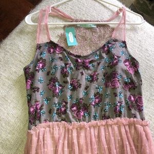 Women’s Dress Pink and Floral